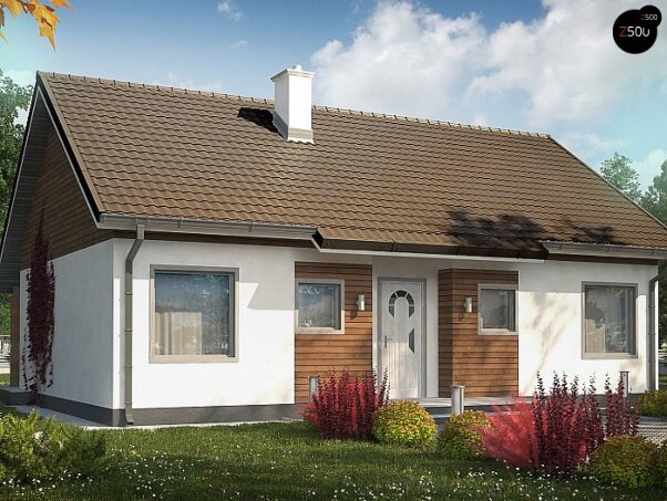 Проект дома U7 35 S - 1 Одноэтажные дома в Украине