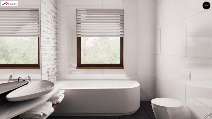 Проєкт будинку U60 - Одноповерхові дома в Україні
