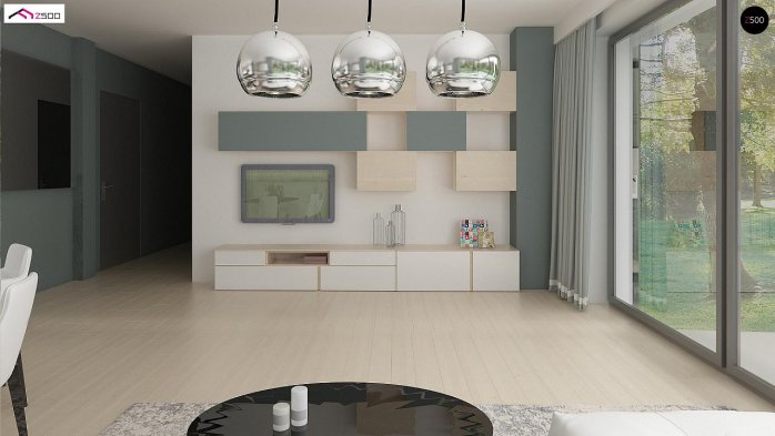 Проєкт будинку U390 - Одноповерхові дома в Україні