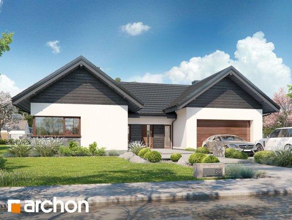 Проект дома Дом в кливиях 6 (Г2) - 2 Одноэтажные дома в Украине