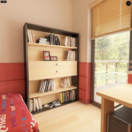 Проект дома Ux24 a k - 13 Двухэтажные дома в Украине