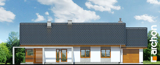 Проект дома Дом в мекинтошах - 3 Одноэтажные дома в Украине