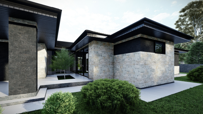 Проєкт будинку DBT 563 - Одноповерхові дома в Україні