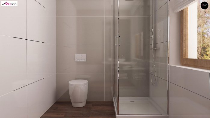 Проект дома U244 - 11 С мансардным этажом дома в Украине