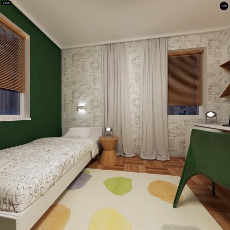 Проєкт будинку U191 - Одноповерхові дома в Україні