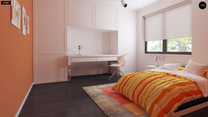 Проєкт будинку U203 - Одноповерхові дома в Україні