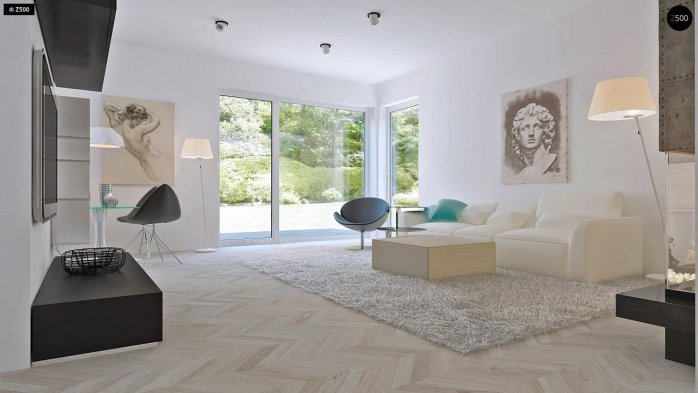 Проєкт будинку U295 - Двоповерхові дома в Україні