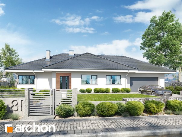 Проект дома Дом в альвах 4 (Г2) - 2 Одноэтажные дома в Украине