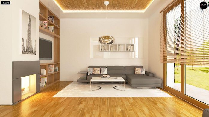 Проєкт будинку U302 - З мансардним поверхом дома в Україні