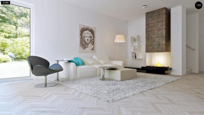 Проект дома U295 k - 4 Двухэтажные дома в Украине