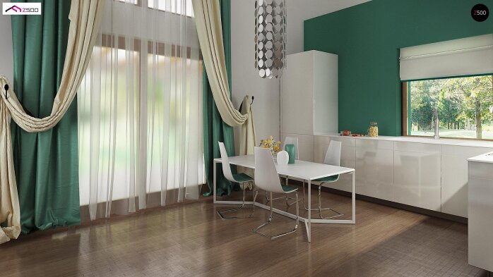 Проєкт будинку U139 - Одноповерхові дома в Україні