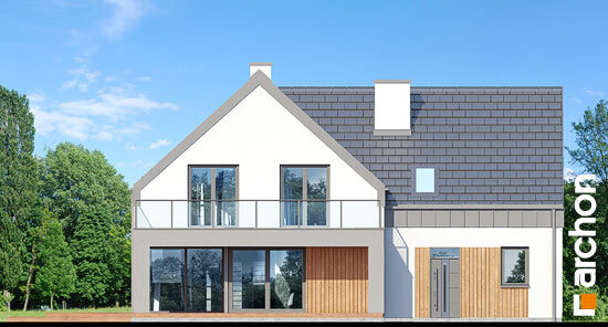 Проєкт будинку Будинок в орлішках (Г2Н) - З мансардним поверхом дома в Україні