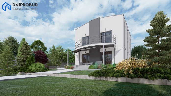 Проект дома Db 25 - 4 Двухэтажные дома в Украине