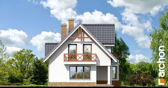 Проект дома Дом в клюкве 2 вер.2 - 5 С мансардным этажом дома в Украине