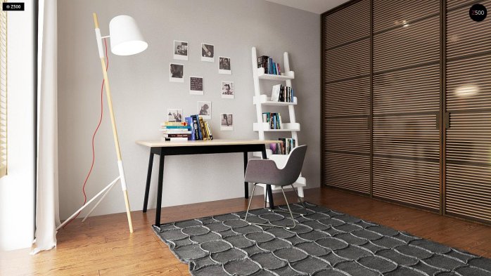 Проєкт будинку Ux106 - Одноповерхові дома в Україні