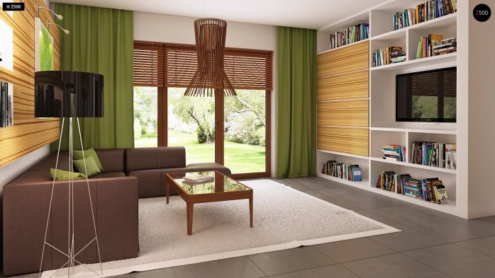 Проект дома U64 - 6 Одноэтажные дома в Украине