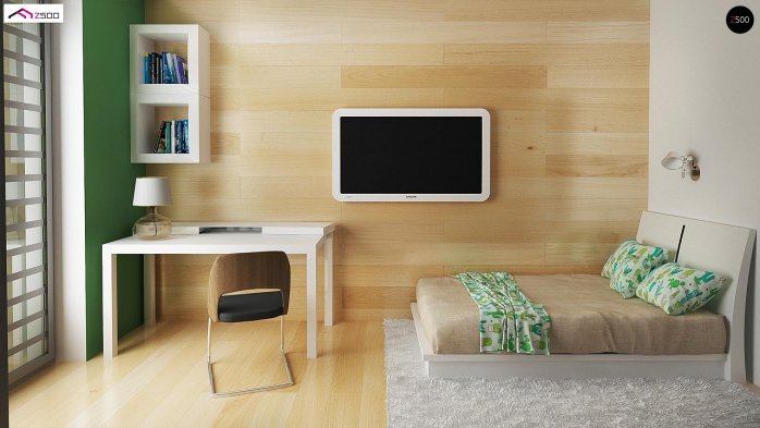 Проєкт будинку U402 B+ - Одноповерхові дома в Україні