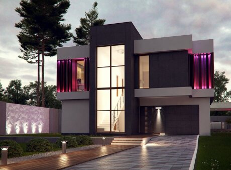 Проєкт будинку Ux124