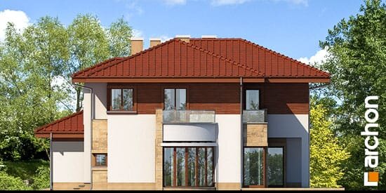 Проект дома Вилла Виктория - 4 Двухэтажные дома в Украине