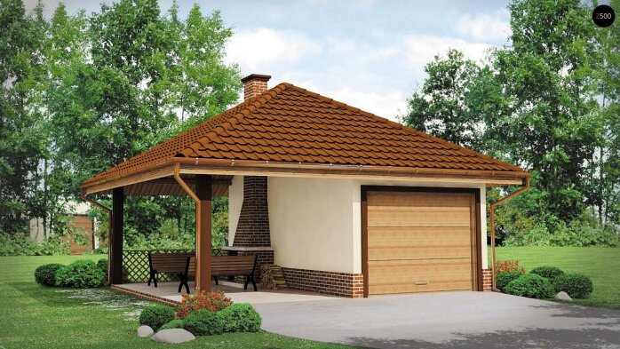 Проєкт будинку Ug14 - Одноповерхові дома в Україні