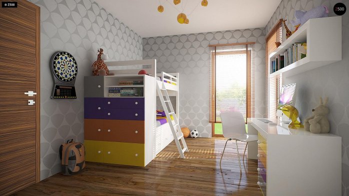 Проект дома Ux102 - 27 Одноэтажные дома в Украине