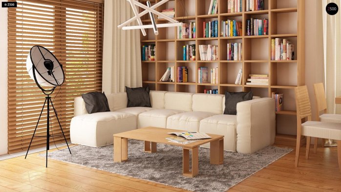 Проект дома u10 - 3 Одноэтажные дома в Украине