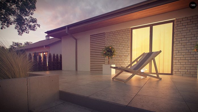 Проєкт будинку U301 - Одноповерхові дома в Україні