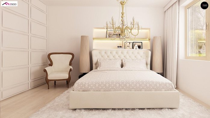 Проект дома U2 L + w - 8 Одноэтажные дома в Украине