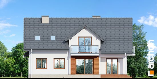 Проект дома Дом в кортландах (Г2) - 6 С мансардным этажом дома в Украине