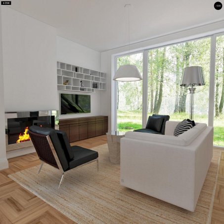 Проект дома U226 - 8 С мансардным этажом дома в Украине