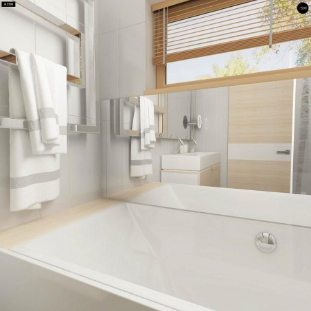 Проект дома Ux49 minus - 18 Одноэтажные дома в Украине