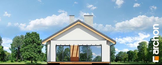 Проект дома Дом под апельсином (СМ) - 6 Одноэтажные дома в Украине