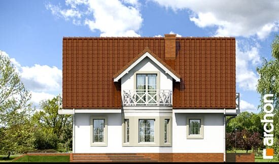 Проект дома Дом в рододендронах 5 вер.2 - 5 С мансардным этажом дома в Украине