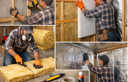 Як утеплити гараж своїми руками: вибір матеріалу і способи утеплення