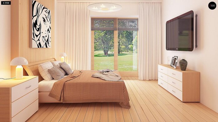 Проект дома U69 - 10 Одноэтажные дома в Украине