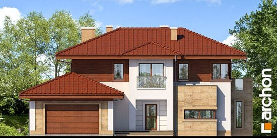 Проект дома Вилла Виктория - 3 Двухэтажные дома в Украине