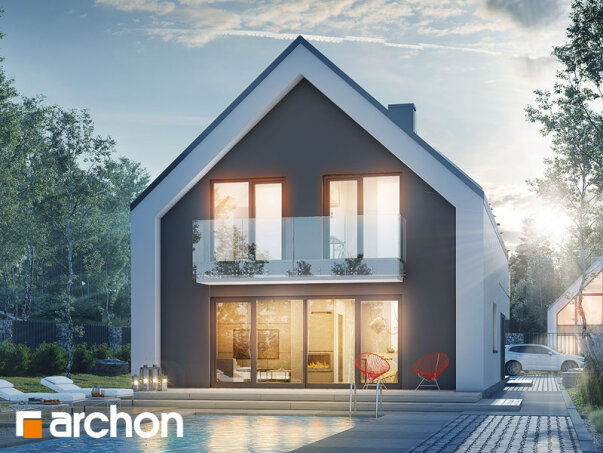 Проект дома Дом в очитках (Г2) - 2 С мансардным этажом дома в Украине