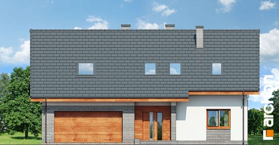 Проєкт будинку Будинок в ліметках 2 (Г2) - З мансардним поверхом дома в Україні