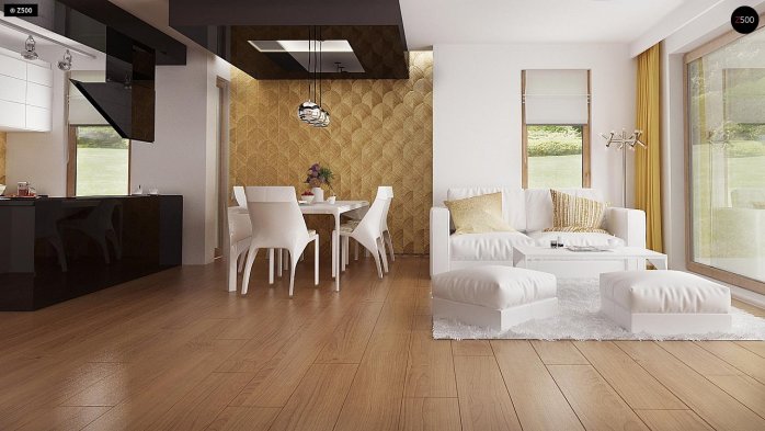 Проект дома Ux116 - 15 Одноэтажные дома в Украине