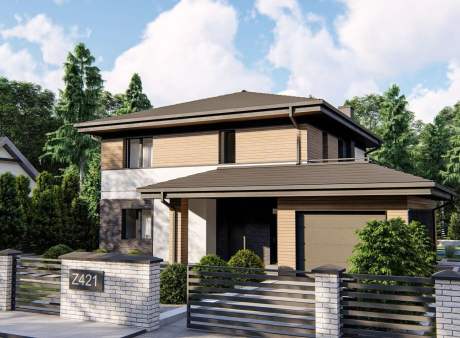 Проєкт будинку U421 25+