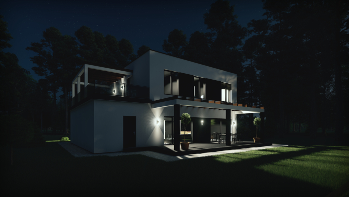 Проект будинку DBT 262 - Двоповерхові дома в Україні