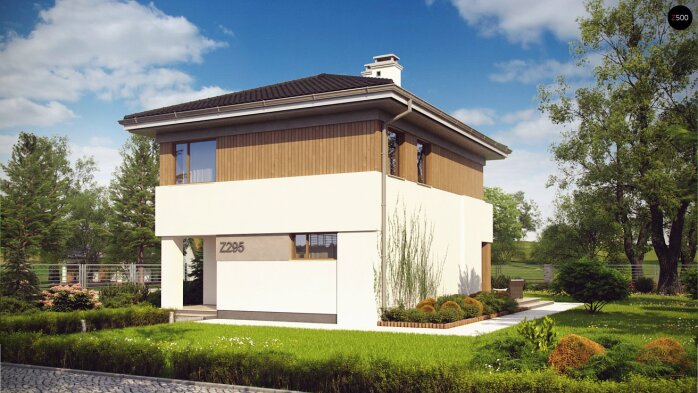 Проєкт будинку U295 P - Двоповерхові дома в Україні