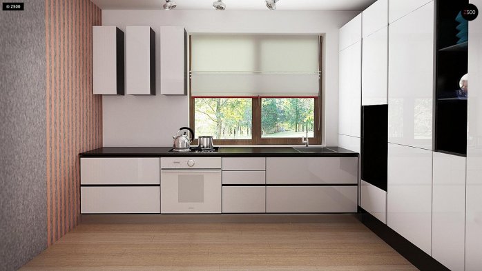 Проєкт будинку U263 + - З мансардним поверхом дома в Україні