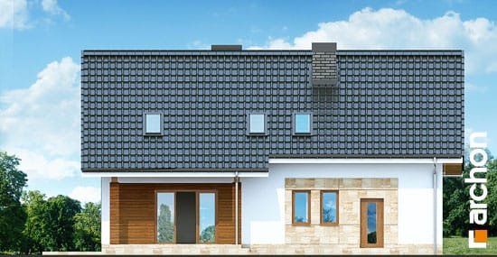 Проект дома Дом в яблонках (Г2) - 6 С мансардным этажом дома в Украине