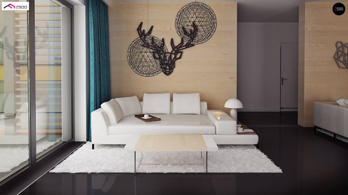 Проєкт будинку Ux151 - Двоповерхові дома в Україні