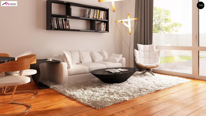 Проект дома U7 - 5 Одноэтажные дома в Украине