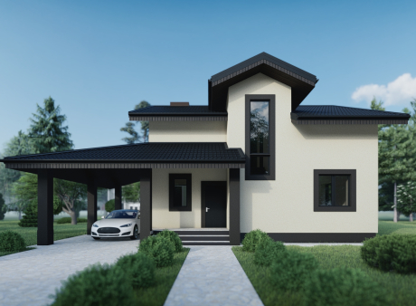 Проєкт будинку DBT 206