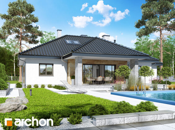 Проект дома Дом в акебиях 5