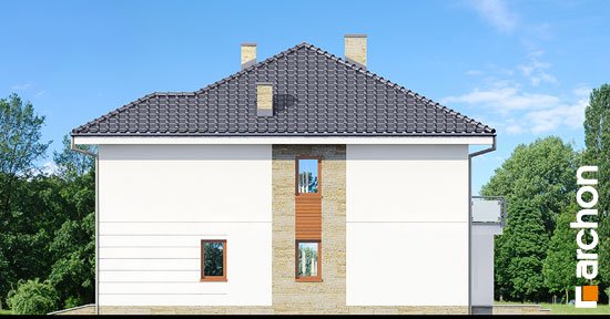 Проект дома Вилла Амелия (Р2) вер.2 - 4 Двухэтажные дома в Украине