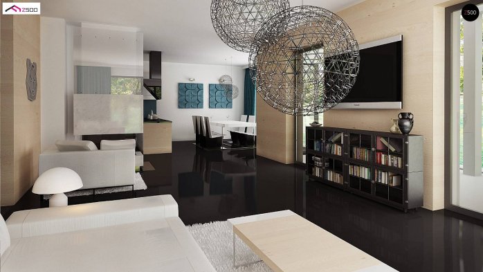 Проєкт будинку Ux151 - Двоповерхові дома в Україні